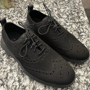 Cole Haan Men 4.Zerogrand Stitchlite Oxford Black Knit/Black C35744 - US 8.5 M